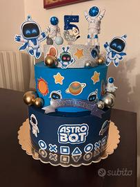 Torta finta astrobot