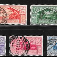1930 Regno Virgilio serietta 7 val. usati P.O.