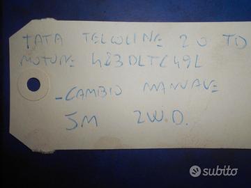 Cambio tata telcoline 2.0td 2wd
