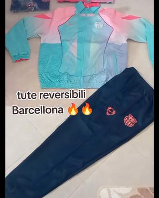 tuta reversibile Barcellona 