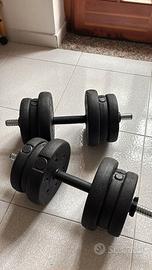 Set Manubri Regolabili 30 KG – Completo e Solido