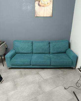 divano azzurro