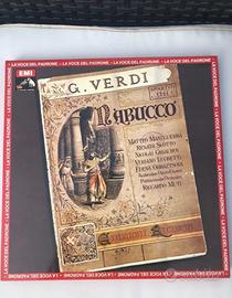 Cofanetto 3 vinili: Nabucco G.Verdi