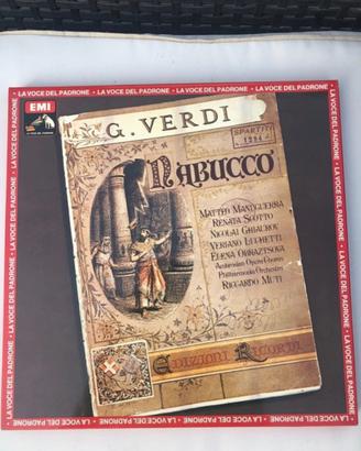 Cofanetto 3 vinili: Nabucco G.Verdi