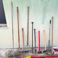 Lotto attrezzi orto