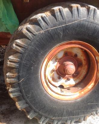 Ruote botti liquami epoca