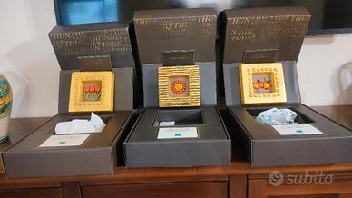 Thun Club Private Collection quadri in foglia oro