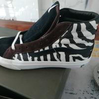 scarpe vans in pelle