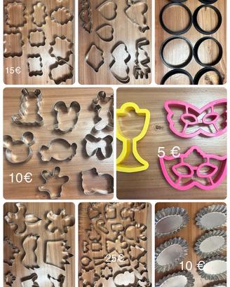 Stock stampi pasticceria