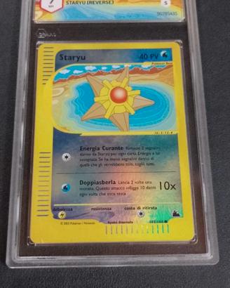 Pokemon! staryu reverse holo graad 7