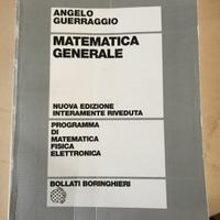 Matematica generale. Guerraggio
