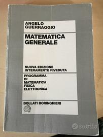 Matematica generale. Guerraggio