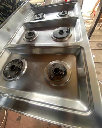 cucina 6 fuochi a gas  MBM