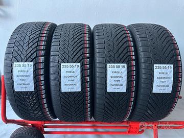 4 gomme 235 55 19 Pirelli invernali