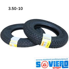 Coppia Copertoni Pirelli 3.50-10 SC30 Vespa 125 15