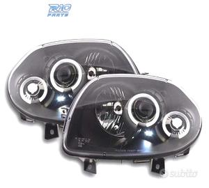 FARI PER RENAULT CLIO 98-01 ANGEL EYES FONDO NERO