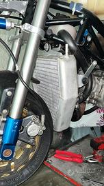 Minimoto Radiatore maggiorato e pompa acqua BZM