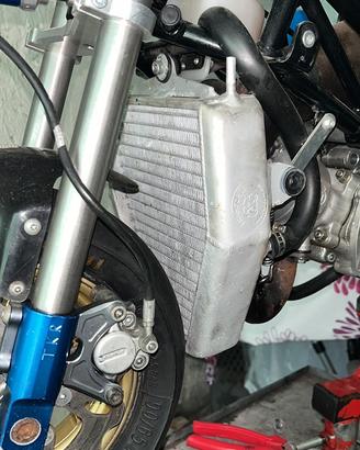 Minimoto Radiatore maggiorato e pompa acqua BZM