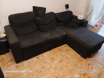 divano letto 3 posti contenitore 