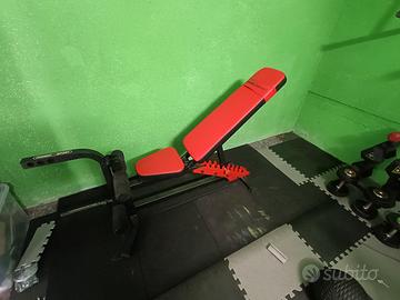 panca regolabile con leg curo/Ext MARBO SPORT PRO