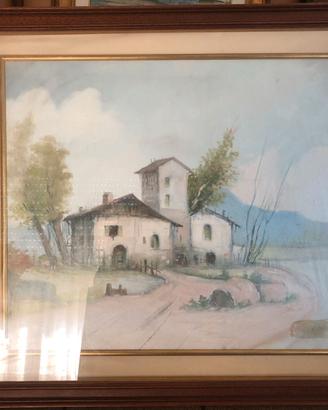 Dipinto chiesa autore Kremer da collezione