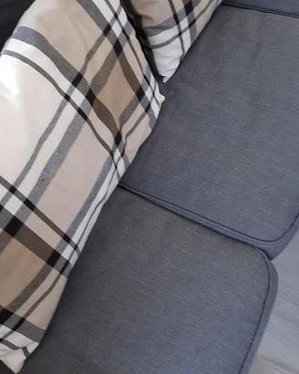 Divano IKEA Ektorp 3 posti con isola/chaise longue