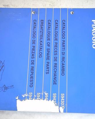 CATALOGO PARTI DI RICAMBIO LIBERTY PIAGGIO 594307