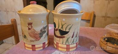 Barattoli in ceramica