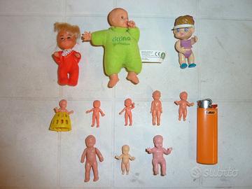 Lotto mini bambolotti - vintage