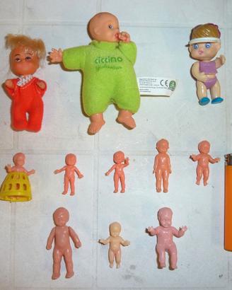 Lotto mini bambolotti - vintage