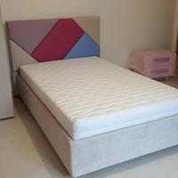 Letto imbottito Moretti Compact una piazza e mezzo
