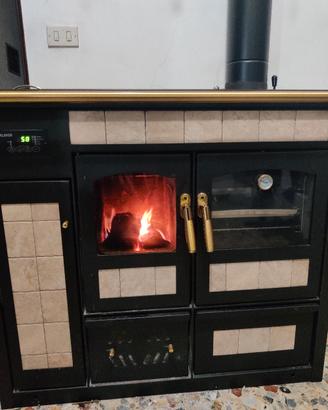 termocucina Klover a legna 