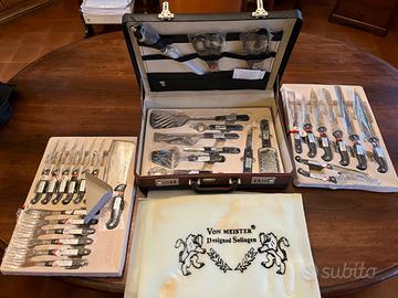Set coltelli posate Von Meister Solingen mai usato