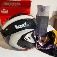 Casco Marker e maschera da bambino