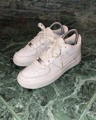 Nike Air Force 1 LE GS Triple White - Taglia 37.5