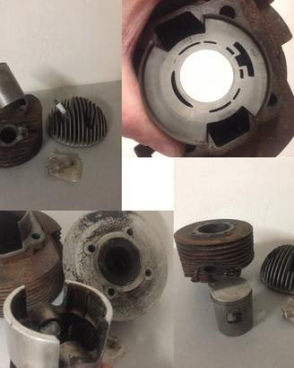 Cilindro Polini 130cc d.57 vespa 125 ET3 primavera