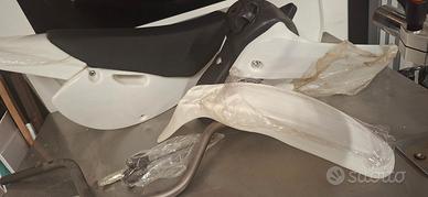 kit plastiche +serbatoio+manubrio pit bike
