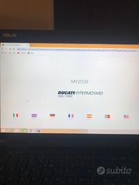 Manuale officina Ducati hypermotard 1100 1100s