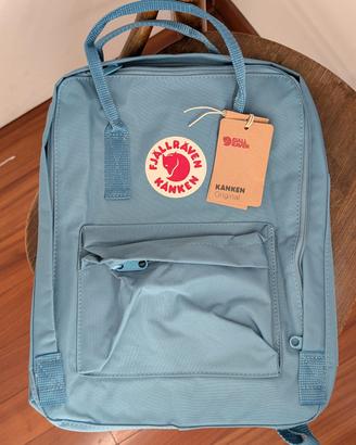 Zaino Fjällräven Kånken Classic celeste Originale