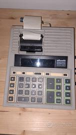 Calcolatrice vintage Olivetti DIVISUMMA 422