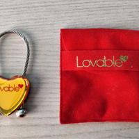 Portachiavi a cuore Lovable