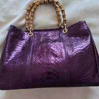 Pinotti Forte dei Marmi borsa in pitone