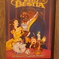 vhs la bella e la bestia  originale collezione