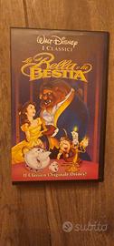 vhs la bella e la bestia  originale collezione