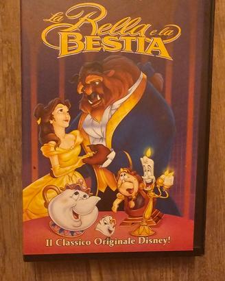 vhs la bella e la bestia  originale collezione