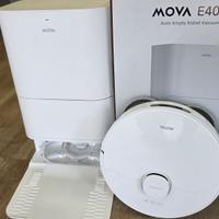 Mova E40 Ultra robot con moci e base autopulente