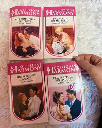 Lotto 4 Romanzi Collezione Harmony – Vintage Roman