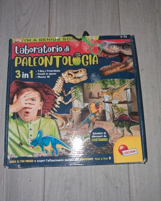 gioco laboratorio di paleontologia nuovo