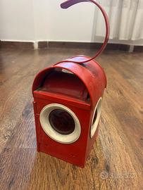 Lampada ferroviaria vintage