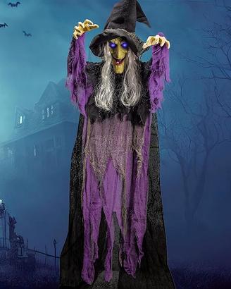 Decorazione da appendere con strega parlante anima